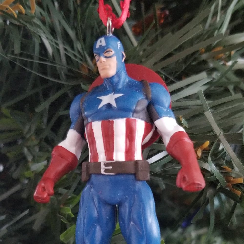 Marvel Avengers Captain America Ornament